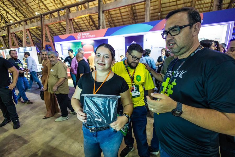 Estande Epson e Rework lotado de visitantes